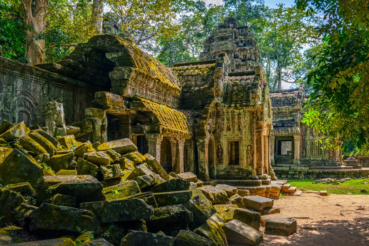 Angkor Wat temple ruins